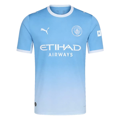 RODRIGO #16 Manchester City Home Soccer Jersey 2026/27 Blue