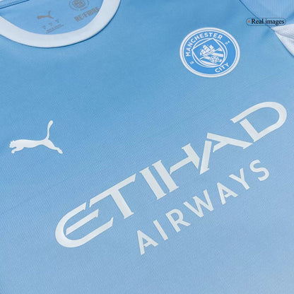 RODRIGO #16 Manchester City Home Soccer Jersey 2026/27 Blue