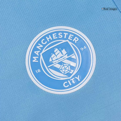RODRIGO #16 Manchester City Home Soccer Jersey 2026/27 Blue