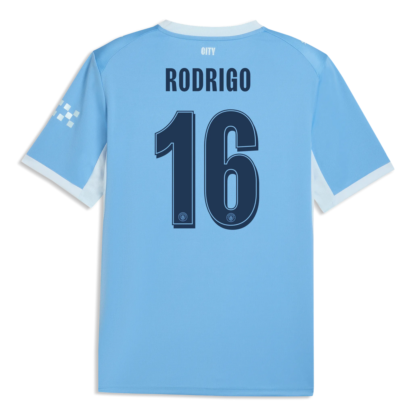 RODRIGO #16 Manchester City Home Soccer Jersey 2026/27 - UCL