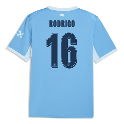RODRIGO #16 Manchester City Home Soccer Jersey 2026/27 - UCL