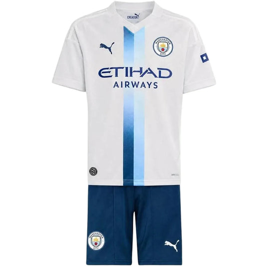 Manchester City Kinder Thuisshirt Set (Shirt+Short) 2026/27 Blauw