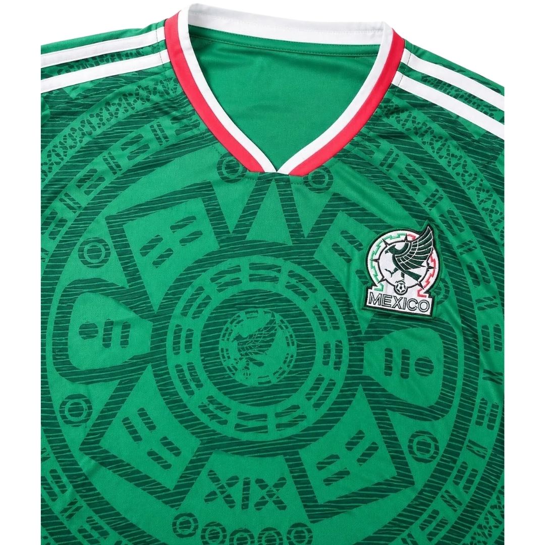El Tri Home Soccer Jersey 2026 World Cup Without Logo