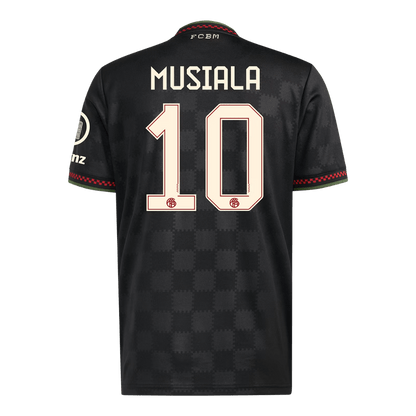 Musiala #10 Bayern Munich Third Away Soccer Jersey 2025/26 - Champions League