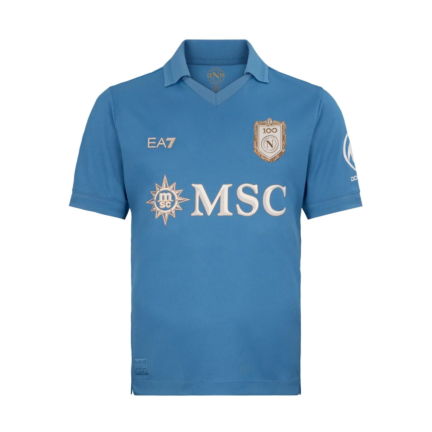 Maillot domicile de Naples, version joueur, saison 2025/26