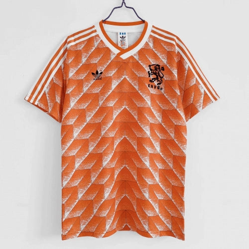 Netherlands 1988 Home Retro Football Jersey