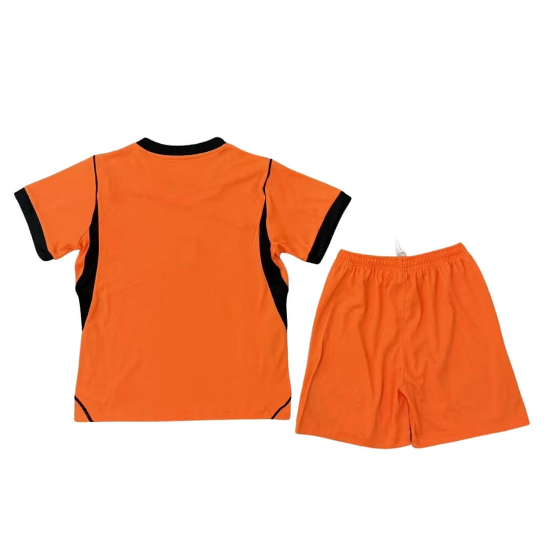 Kid's Netherlands Home Soccer Jersey Kit 2026 World Cup