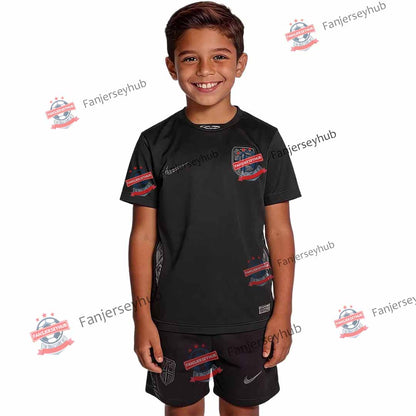 Løvene Kid's Away Soccer Kit - Jersey+Shorts 2026
