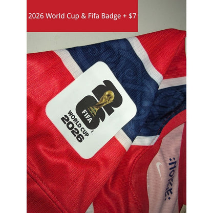 Norway Kid's Home Soccer Kit - Jersey+Shorts 2026