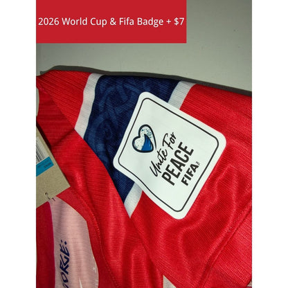 Norway Kid's Home Soccer Kit - Jersey+Shorts 2026