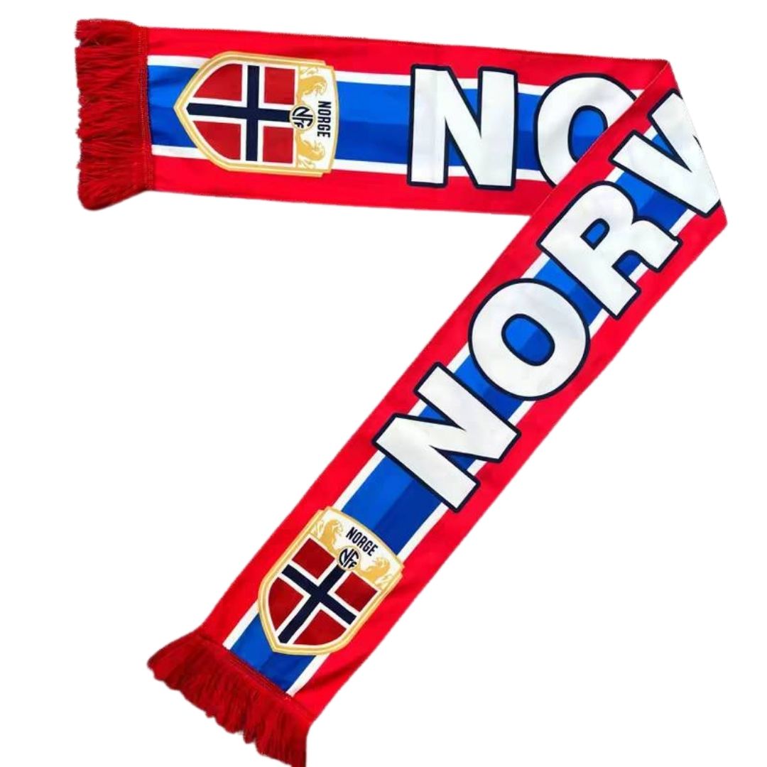 Norway Scarf Red&Blue