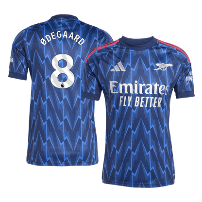 Maillot de football ØDEGAARD ​​#8 Arsenal extérieur 2025/26
