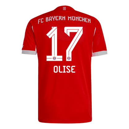 OLISE #17 Bayern Munich Home Player Version Soccer Jersey 2025/26