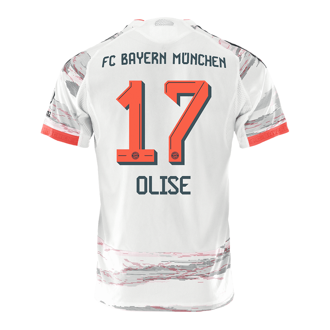 OLISE #17 Bayern Munich Away Player Version Soccer Jersey 2025/26