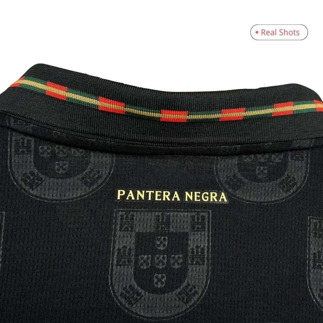 Portugal 2026 Pantera Negra Long Sleeve Football Jersey