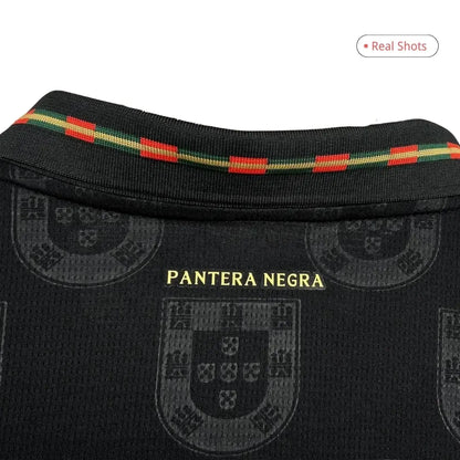 Portugal 2026 Pantera Negra Long Sleeve Football Jersey