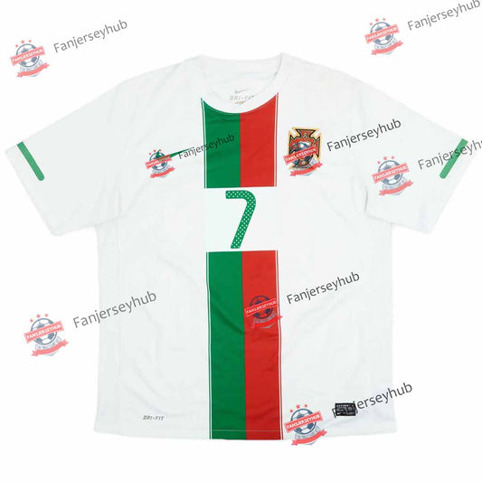 Camiseta de Fútbol Retro Portugal 2010 Visita