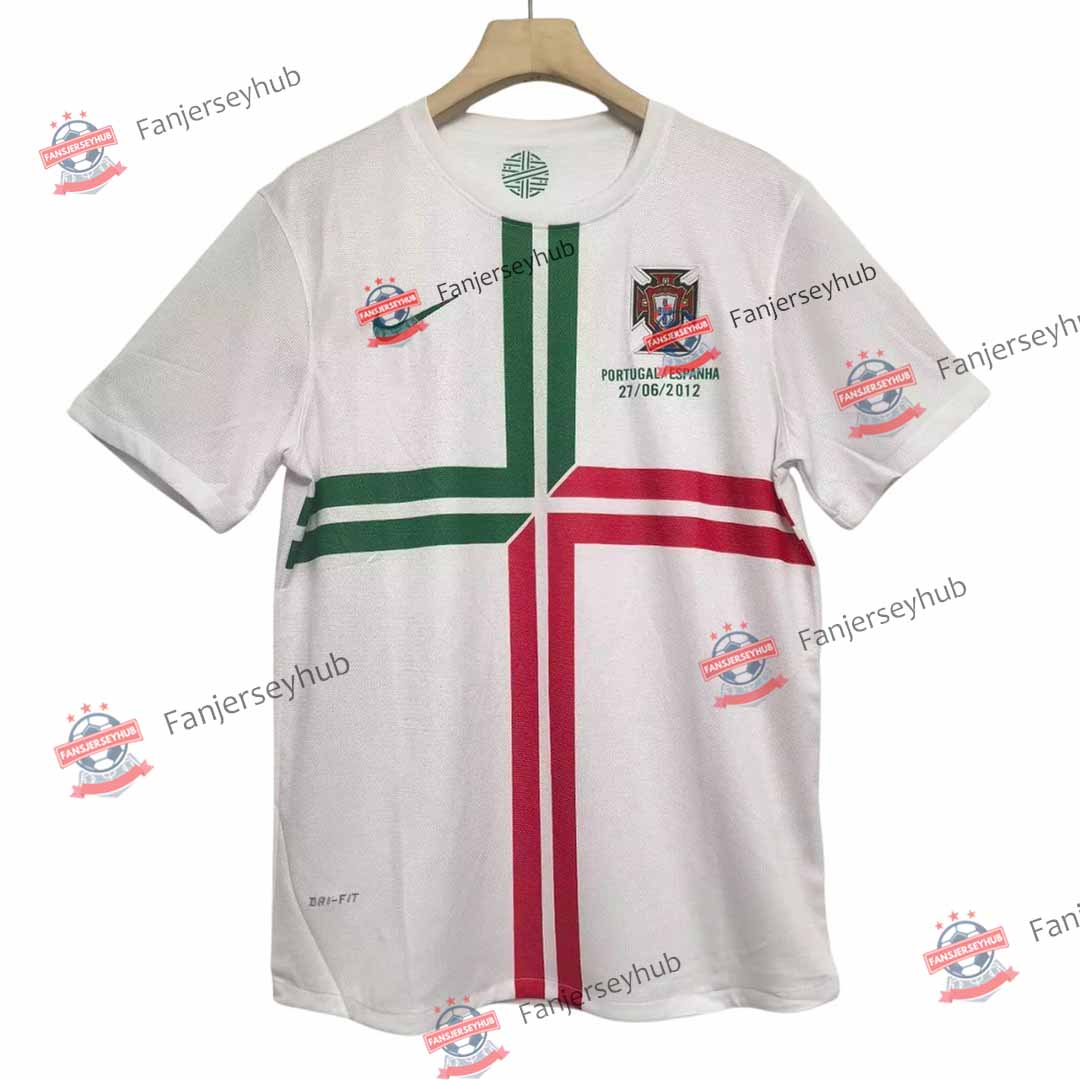 Camiseta de Fútbol Retro Portugal 2010 Visita