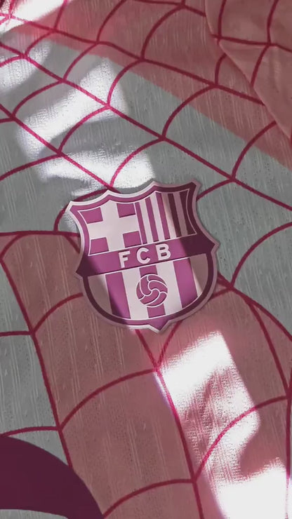 Camiseta de Fútbol Versión Jugador Edición Especial Barcelona 2026/27 Rosa