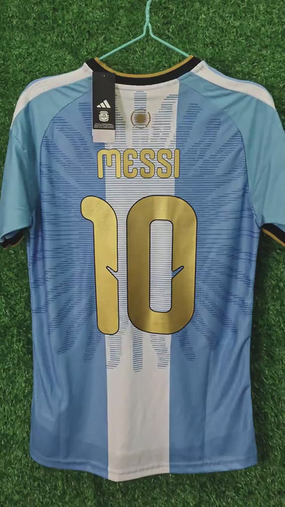 Argentina X Messi Player Version Jersey 2026 Blue With Badge