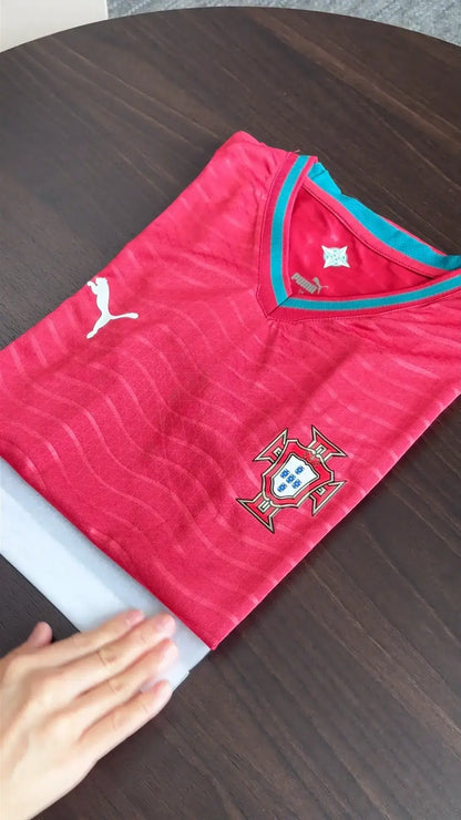 Ronaldo #7 Portugal Player Version Home Soccer Jersey 2026 World Cup