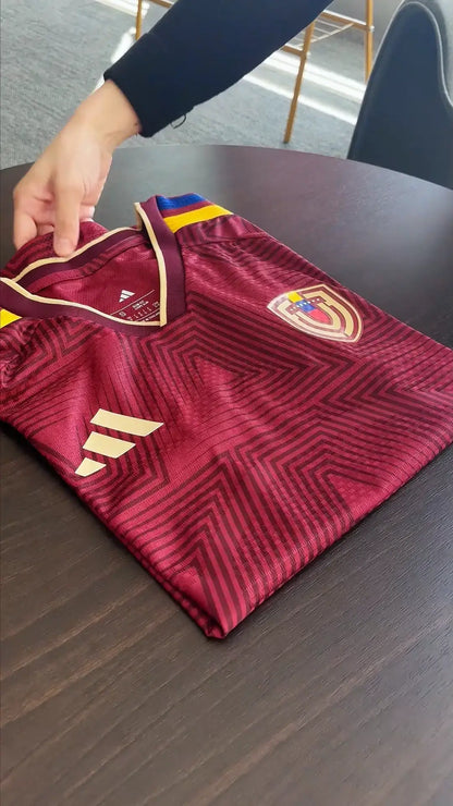 Venezuela Player Version Home Soccer Jersey 2026 World Cup