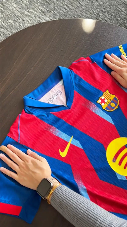 Barcelona Fourth Away 'El Clásico' Player Version Jersey 2025/26