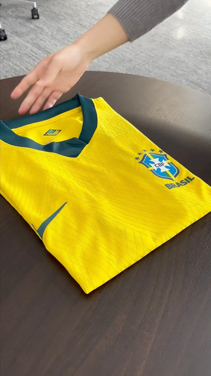 Brazil Player Version Home Soccer Jersey 2026 World Cup