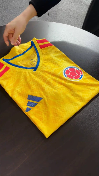 Maillot domicile de la Colombie (version joueur) pour la Coupe du Monde 2026