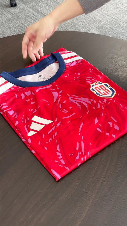Camiseta de fútbol local de Costa Rica para la Copa Mundial 2026