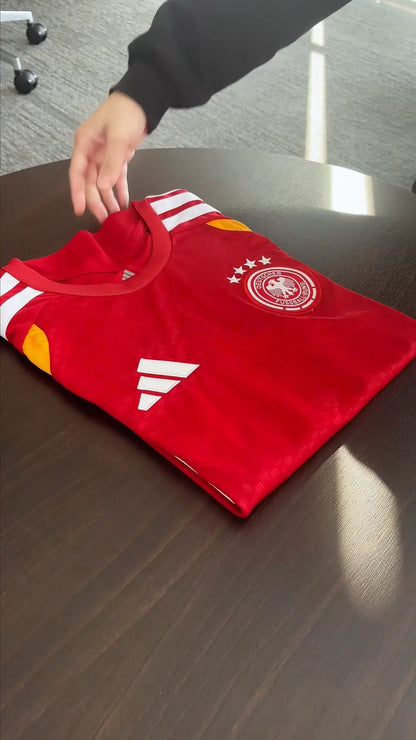 Camiseta de fútbol de Alemania para la Copa Mundial 2026, roja