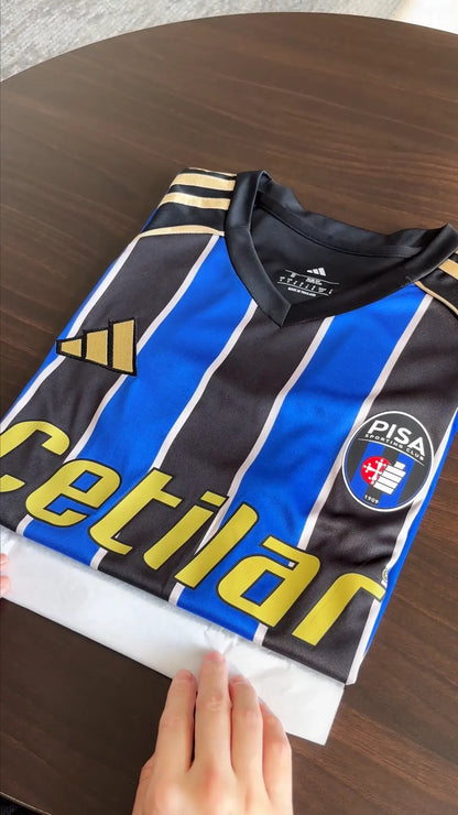 Camiseta de fútbol local del Pisa SC 2025/26
