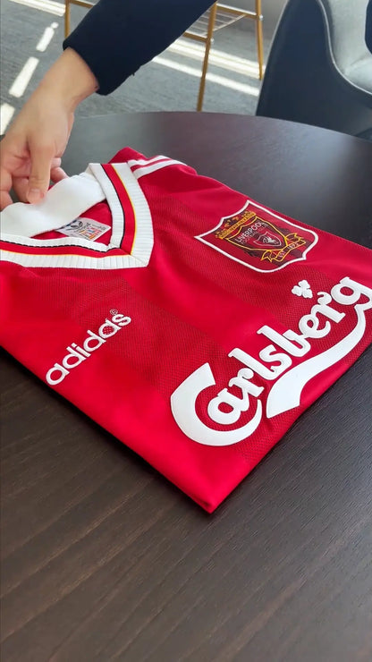 Liverpool 1995/96 Home Retro Soccer Jersey