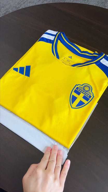 Sweden Home Soccer Jersey 2026 World Cup