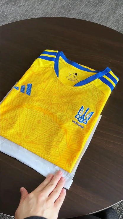 Ukraine Home Player Version 2026 World Cup Jersey