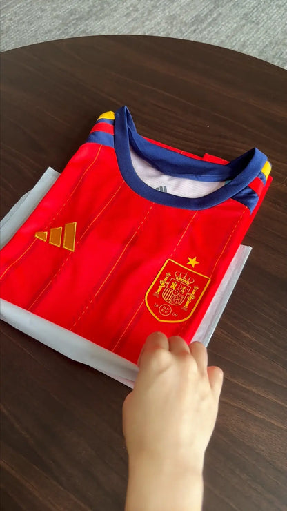 Women's Spain Home Soccer Jersey 2026 World Cup
