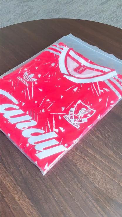 Liverpool 1989/91 Home Retro Soccer Jersey