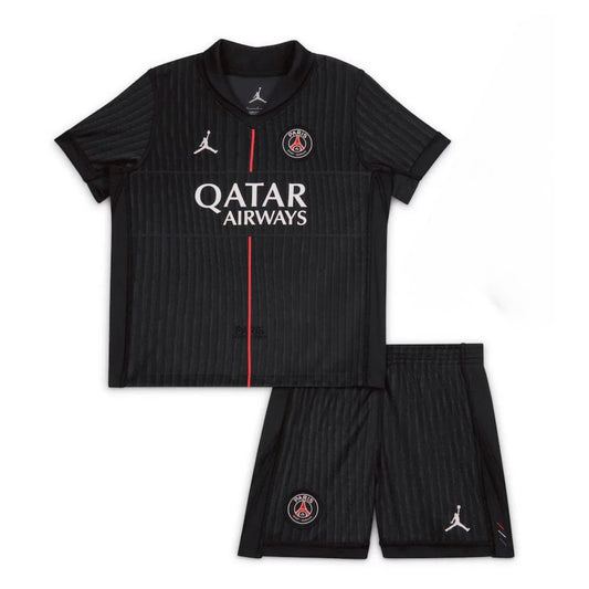 Kid's PSG Fouth Away Jersey Kit - Jersey+Shorts 2025/26