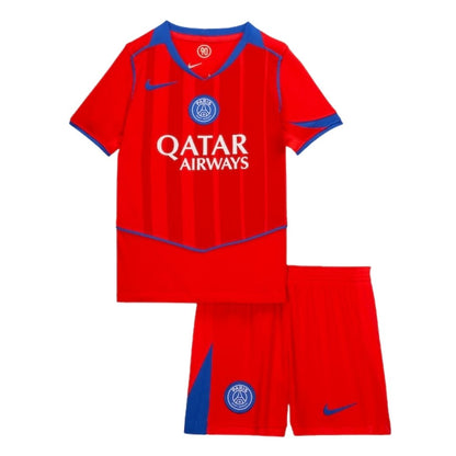 Kid's PSG Third Away Jersey Kit - Jersey+Shorts 2025/26