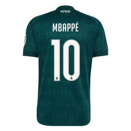 MBAPPé #10 Camiseta de fútbol visitante Los Blancos 2025/26