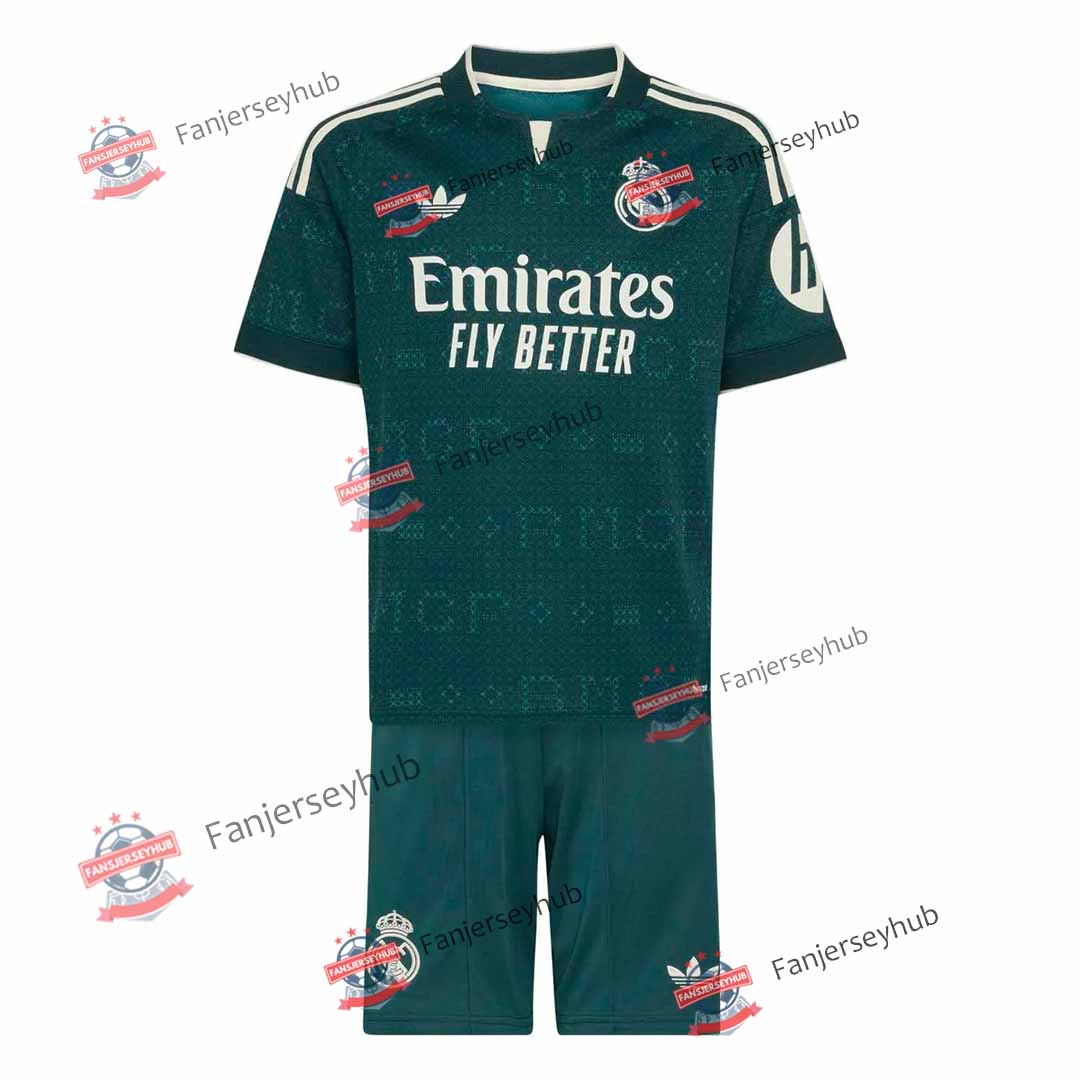 Kid's Los Blancos Away Kit - Jersey+Shorts 2026/27