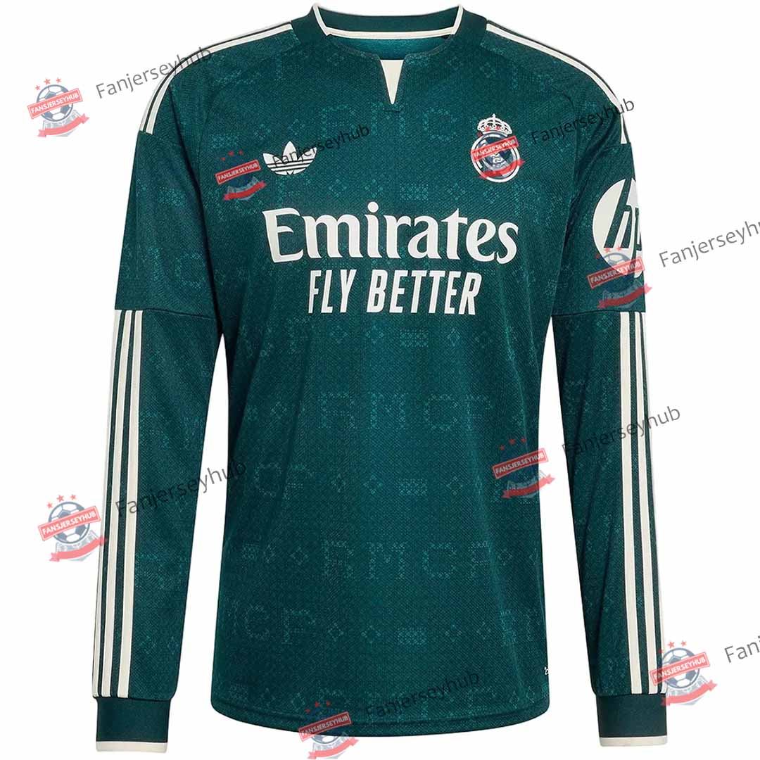 Los Blancos Away Long Sleeve Jersey 2026/27
