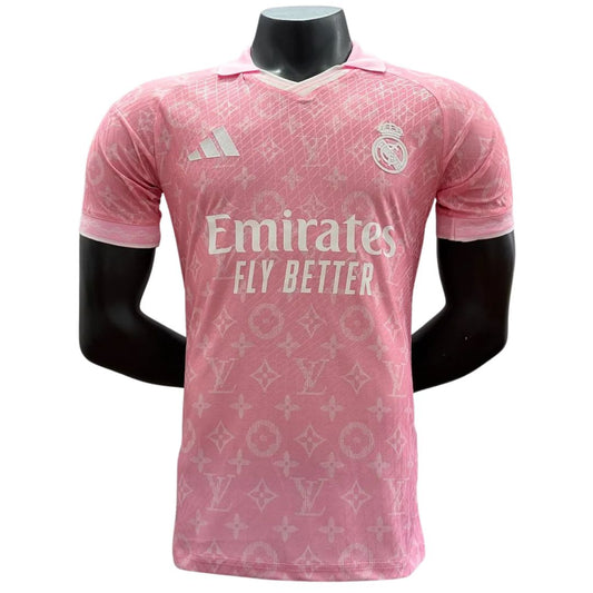 Real Madrid x LV Soccer Jersey 2026/27 Player Version Pink