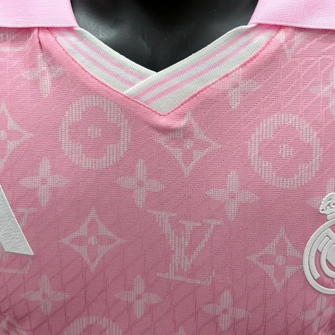 Real Madrid x LV Soccer Jersey 2026/27 Player Version Pink