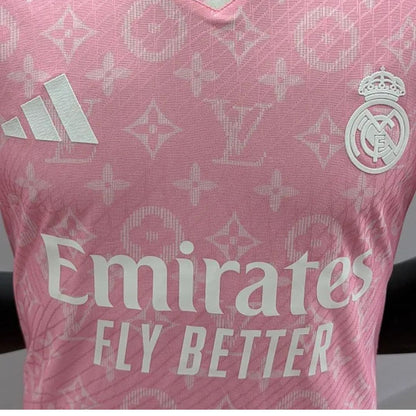 Real Madrid x LV Soccer Jersey 2026/27 Player Version Pink