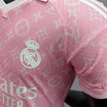 Real Madrid x LV Soccer Jersey 2026/27 Player Version Pink