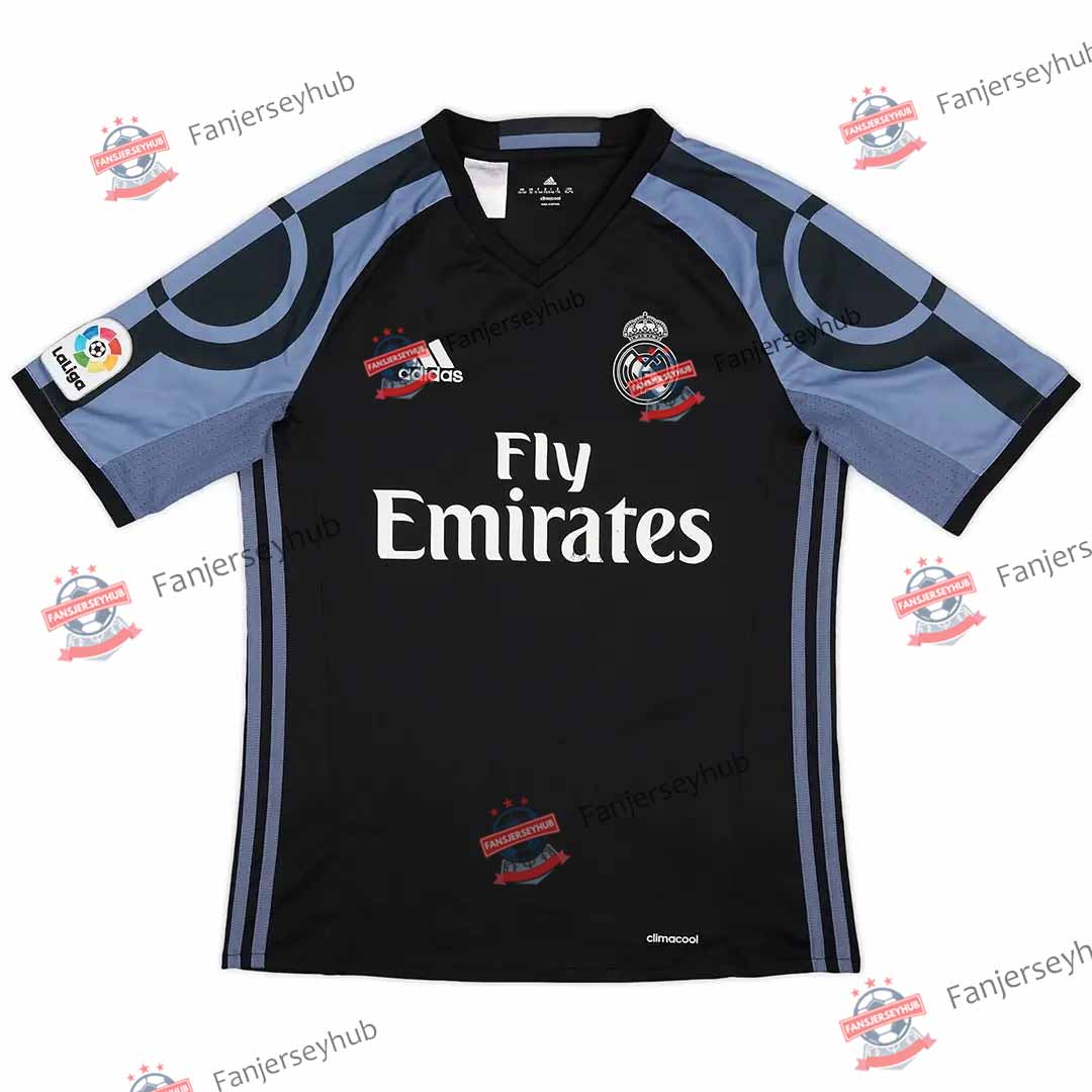 Maillot Rétro Ronaldo #7 Los Blancos 2016/17 Troisième Extérieur