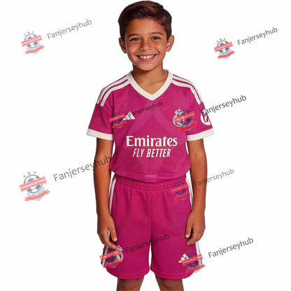 Kid's Los Blancos Third Away Kit - Jersey+Shorts 2026/27
