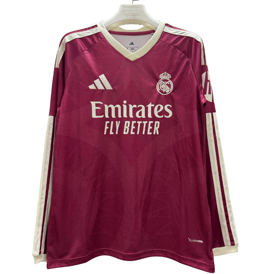 Camiseta de manga larga local de Los Blancos 2025/26