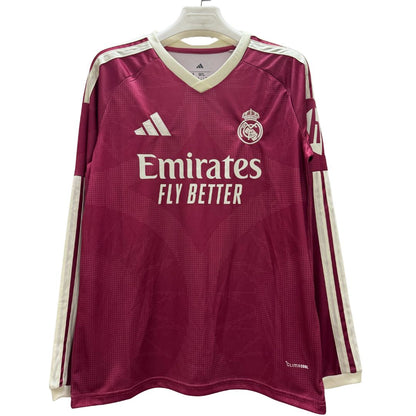Camiseta de manga larga local de Los Blancos 2025/26